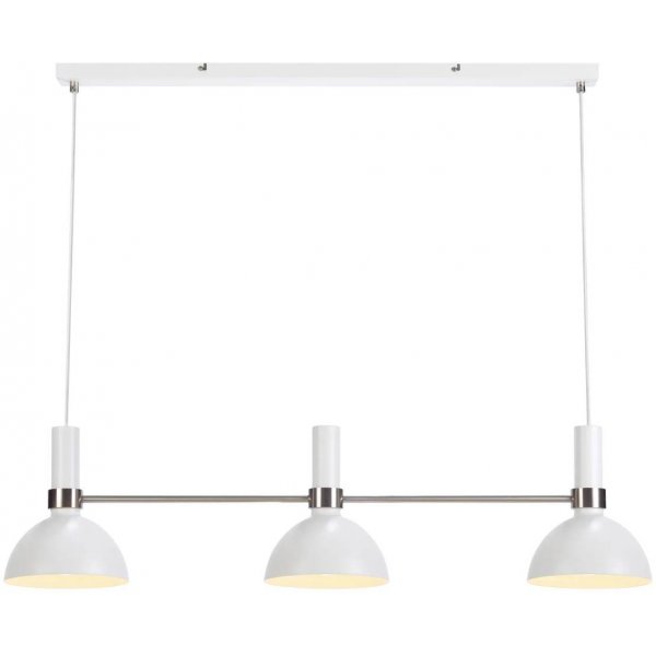 Larry Taklampa 3L Vit/Stål