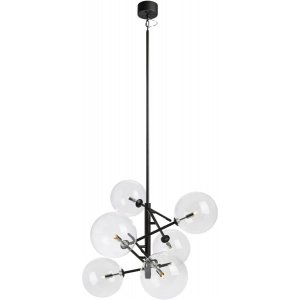 Andrew Taklampa Svart Med Klarglas