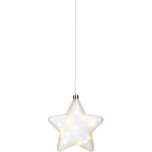 Lisette Stjärna I Glas 20cm LED