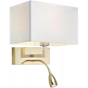 Savoy Vägglampa Mässing