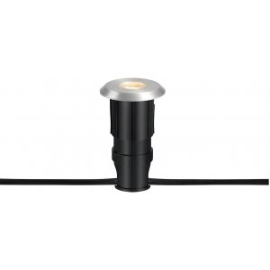 Garden24 Decklight 6cm 0,8W 3000K Aluminium IP44