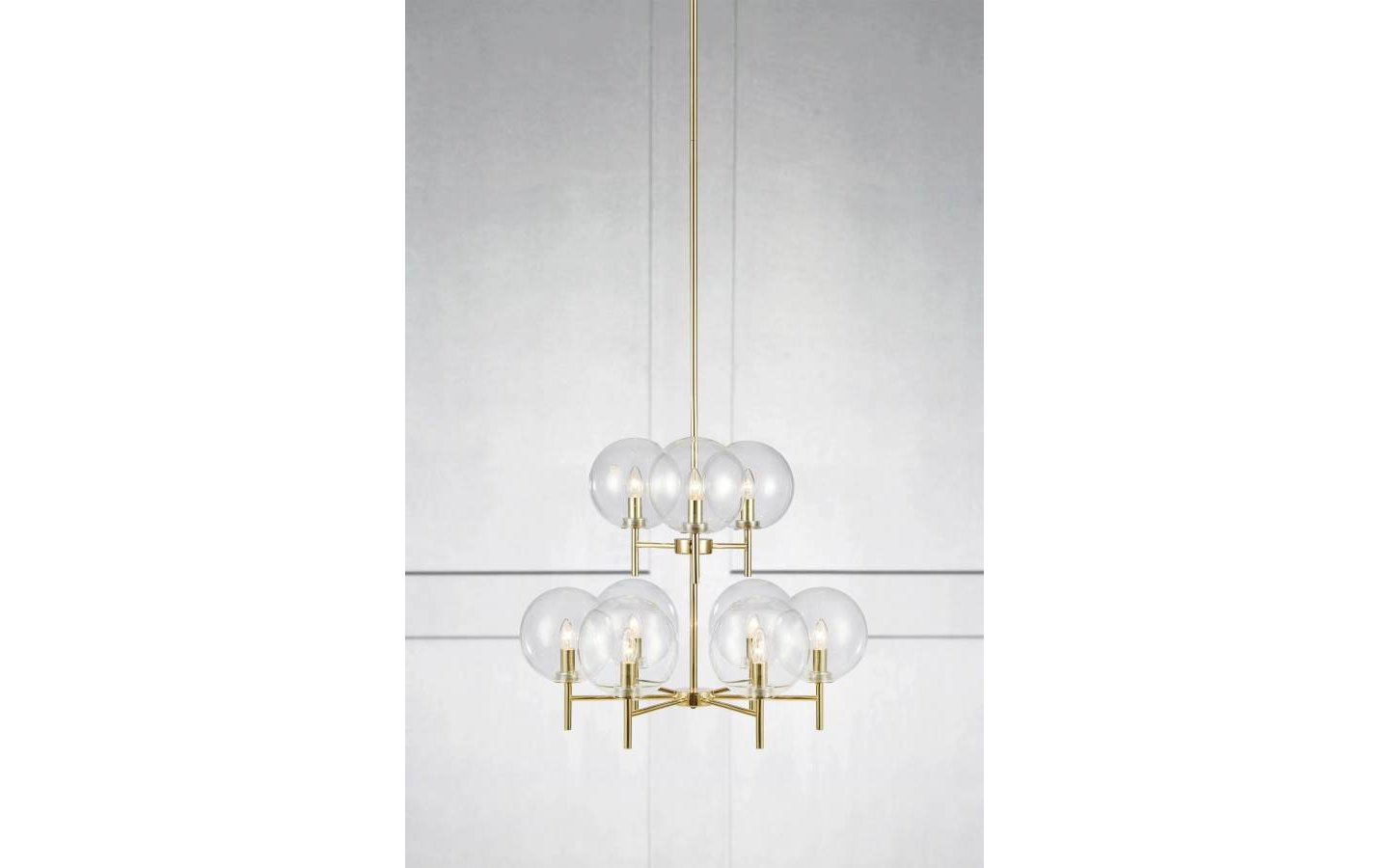 Crown Takkrona Mässing /Klar