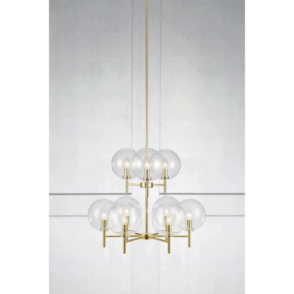 Crown Takkrona Mässing /Klar