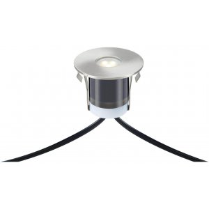 Garden24 Decklight 3-Pack 5cm 3x0,8W 3000K Stål IP44