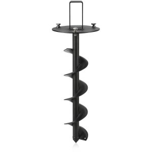 Garden24 Markskruv 51cm Svart