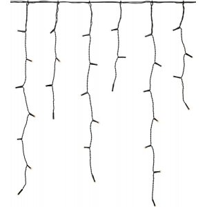 Garden24 Istappsslinga 3m 160L 9,6W 2700K Svart IP44