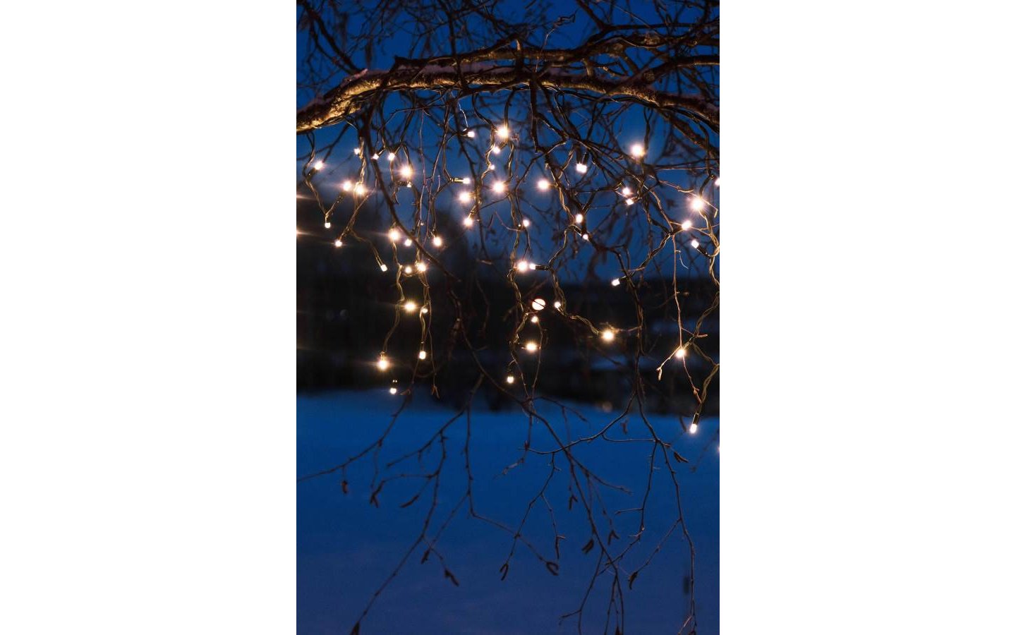 Chrissline Istappsslinga Varmvit 2x0,6m