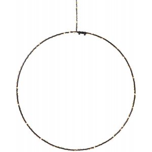 Alpha Batteridriven Pendel Cirkel 30cm Svart