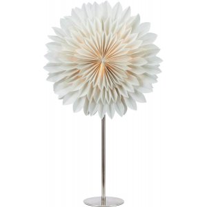 Solina Julstjärna På Fot 65cm Grå/Stål