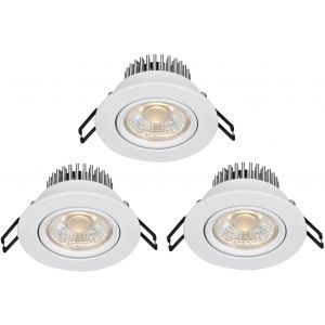 Hera Spotlight 3-Pack LED 3000K 255lm 3,6W IP44