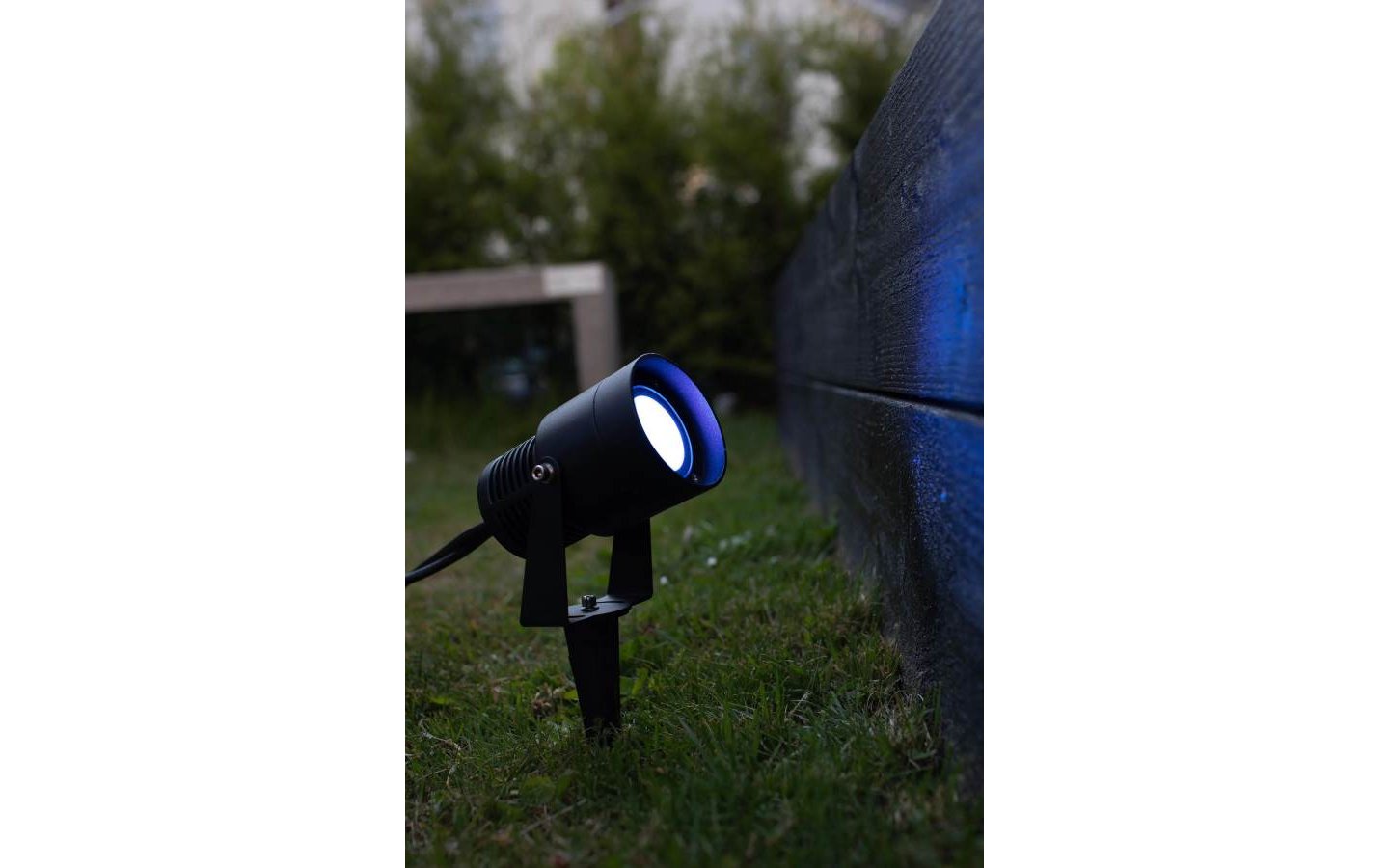 Garden24 Markspotlight 6W RGB Svart IP44