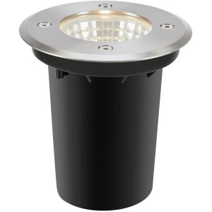 Garden24 Markspotlight 6W 3000K Stål/Svart IP44