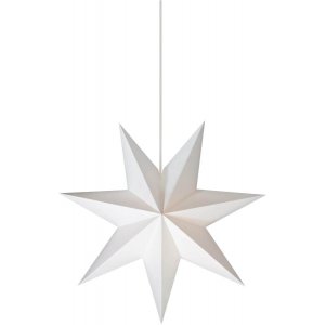 Duva Julstjärna 45cm Vit