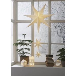 Pappersstjärna CASSIE Vit