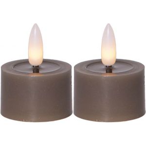 LED Värmeljus 2-pack Flamme Flow Mullvad