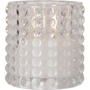 LED Ljus Flamme Dotty Transparent