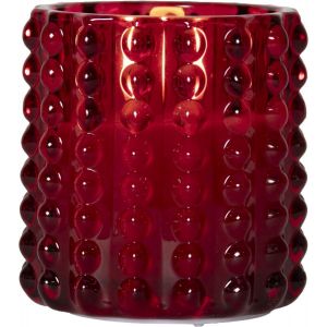 LED Ljus Flamme Dotty Röd