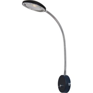 Hero Vägglampa Svart / Krom