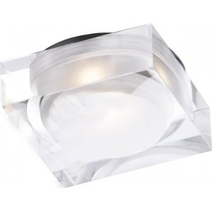 Vetro Downlight 70X70 Aluminium