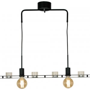 Bricka Taklampa Svart / Klar