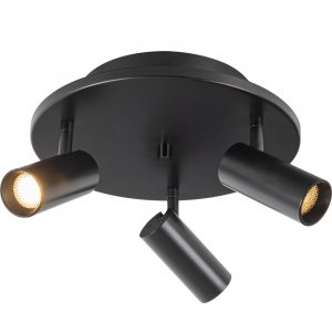 Concord Takspot 3:A Rund Svart