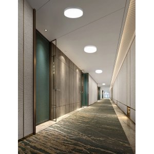 Plafond Lumina Round, 4,5-9W, CCT 3000-5000K, IP44, HF-Sensor