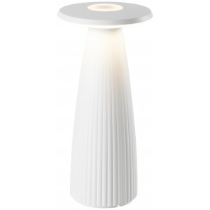 Flora Batterilampa 24cm 2700/3000K Vit IP54