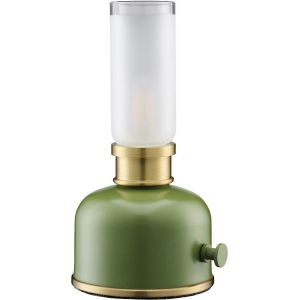 Frida bordslampa Grön 11x22cm