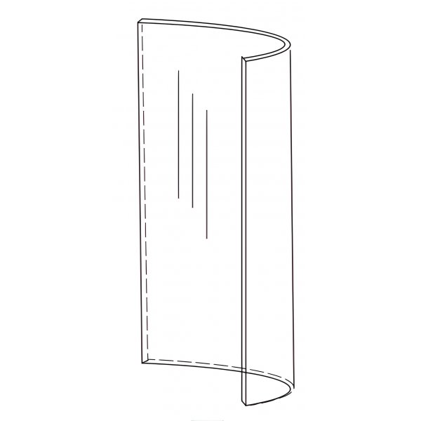 Reservglas till Budgie Taklampa 3L