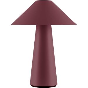 Portabel Bordslampa Cannes IP44 Burgundy