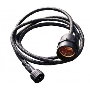 Gravity Pendel E27 1,5m Svart/Grå Textilkabel Lightson