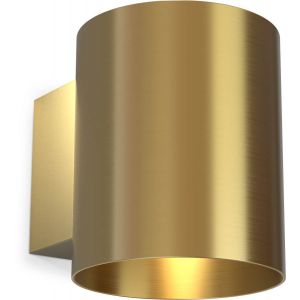 Vägglampa Evoke S Satin Brass/Satin Brass