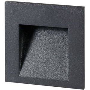 Tess SQ Vägglampa Mörkgrå