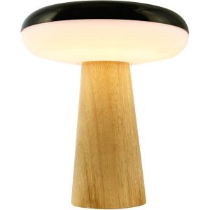 2 Ways Bordslampa 25cm LED 3000K 3W Svart/Trä