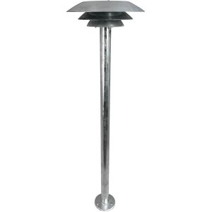 DL25 Pollare 90cm Galvaniserat Stål IP44