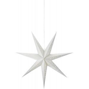 Blank Hängande Stjärna 75cm Silver