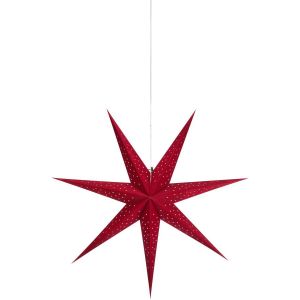 Blink Hängande Stjärna 75cm Röd