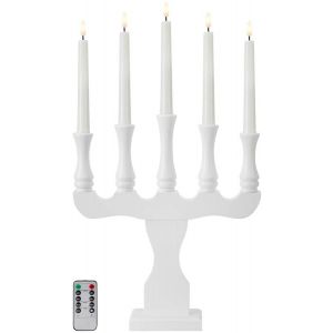 Rydboholm Ljusstake 5L Vit B/O