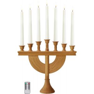 Torpa Ljusstake 7L Betsad Brun B/O