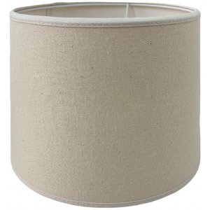 Engelska Fröskal Lampskärm Beige (H17 cm B24/20 cm D24/20 cm)