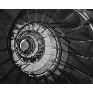 Plansch Spiraltrappa 50x70cm