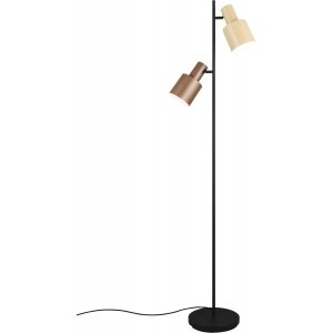 Agudo Golvlampa 2xE27 flerfärgad