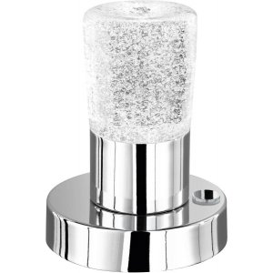 Cristo Bordslampa LED krom/mattglas