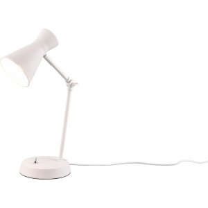 Enzo Bordslampa E27 matt vit