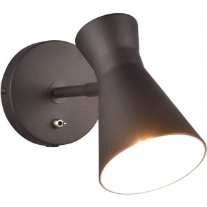 Enzo Vägglampa E27 mattsvart