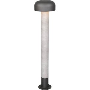 Fraser stolplampa 84cm E27 antracit/betonglook