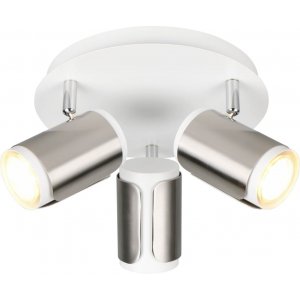 Gillan Spotlight 3-delad GU10 borstad stål
