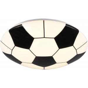 Kloppi Taklampa LED svart/vit