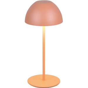 Ortiz Bordslampa LED aprikos uppladdningsbar