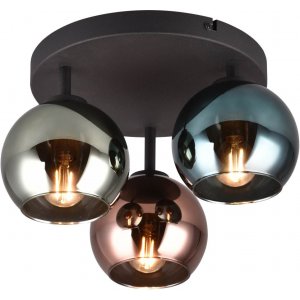 Sheldon Taklampa 3-delad E14 flerfärgad